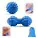 Massage ball foot peanut massage ball and pellet massage ball fascia ball for trigger point therapy fitness massage ball neck shoulder stress reduction and relaxation 2