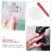 FRCOLOR 20 Gellae Nails Stickers Kit & Travel Size Makeup Remover Pads | Eco-Friendly Cosmetic Cotton Pads & Nail Tools - Buy Online on GoSupps.com
