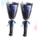 ABOOFAN 6 Pcs Flower Soap Bouquet Artificial Rose Flower Scented Rose Bouquet Rose Flower Soap Graduation Flower Bouquet Everlasting Flower Rose Flower Gift Carnation Decorate Delicate Bluex3pcs 34x12x6cmx3pcs - Buy Online on GoSupps.com