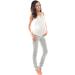 Purpless Maternity Over Bump Support Joggers - Light Gray Melange - Size 18 - Buy Online on GoSupps.com