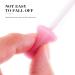 Healvian 100pcs Oral Care Sponge Swab - Disposable Mouth Swab for Tooth Cleaning - Dental Care Kit (Pink) - Buy Online on GoSupps.com