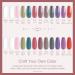 Acrylic Nail Kit: Lavender Violets 12 Colours Nude Pink Glitter Set for Nail Extension - Beginner Kit - Buy Online on GoSupps.com
