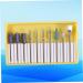 FOMIYES 2 Sets Nail Art Supplies Cuticle Drill Bits Nail Drill Replacement Bits Manicure Pedicure Bit Nail Grinding Head Gel Nails Bit Kit De U as De Gel Nail Drill Bits Polisher Sand Set 5x1cmx2pcs Yellowx2pcs - Buy Online on GoSupps.com