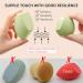 Dolovemk | Extra Large Beauty Egg Blender Makeup Sponge Face Foundation Blending Puffs Height:8.5cm(Dry)/10cm(Wet) (Green) - Buy Online on GoSupps.com