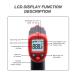 Buy TKSE Infrared Thermometer - Non-Contact Temperature Gun | Digital Display | Measure from -50 to 550 - Fast International Shipping - Buy Online on GoSupps.com