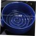 Doitool Vintage Shaving Foam Container Set 3 Ceramic Shaving Cups for Soap & Brush Blue Shells 11.5x11.5cm | International Shipping - Buy Online on GoSupps.com