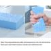 3PCS Exfoliating Bath Sponge Set for Shower - Asian Spa Cellulite Massager and Dead Skin Remover - Moisturizing Body Exfoliator - Buy Online on GoSupps.com