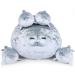 ETAOLINE Chubby Blob Seal Pillow Cute Seal Plush Toy Stuffed Animals with 4 Baby Seal Plush Style-d L(20in)
