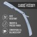 Classic Necessity Stainless Steel Straight Razor for Men | Pack Of 20 Single Edge Blades | Salon Quality Cutthroat Shavette With Swing Lock | Durable Shaving Tool for Close Beard Styling - Buy Online on GoSupps.com