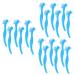 18 pieces double tooth prosthesis ridge false teeth toothbrush wisdom interdental prosthesis adhesive dentures brush end tissue toothbrush top toothbrush bathing brush double -sided 1 piece (1 Pack) bluex 3 pieces.