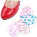 FRCOLOR Gel Half Insoles - 4 Pairs of Cushioned Inserts for Heels Metatarsal Comfort Pads for Women - Ideal for Pointed Shoes - Buy Online on GoSupps.com