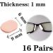 Zooetway 16 Pairs Self-Adhesive Glasses Nose Pads - Non-Slip 1mm Thick Sponge for Comfort & Stability - Ideal for Glasses & Sunglasses - Buy Online on GoSupps.com