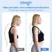 NEWGO Posture Corrector Back Brace - Adjustable Posture Support for Men & Women | Mid & Upper Spine Pain Relief | Breathable Design for Comfort - Buy Online on GoSupps.com