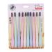 FRCOLOR 10pcs Cleaning Toothbrush Wheat Straw Toothbrush Bristles Toothbrush Combination