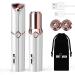 GURELAX 2023 - Epilierer Women's face rechargeable 2x replacement heads included facial hair remover for women pain -free facial razor women hair removal for cheeks chin