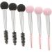 Baluue 12 Pcs Sponge Makeup Brush Makeup Sponge Eyebrow Sponge Brush Make up Sponge Mascara Aluminum Tube - Buy Online on GoSupps.com
