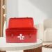 Ctomche First Aid Storage Box Dog Medicine Container Box Medicine Storage Chest with Lid Vintage Medicine Storage Organizer for Dog Medicine Storage Bins with Compartments 7.6L - Buy Online on GoSupps.com