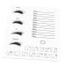 FRCOLOR 2 Pcs Eyelash Display Board & Storage Tray - Acrylic Eyelash Curler & Extension Tool for Perfect Lashes - Buy Online on GoSupps.com