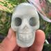 DOUPE Lucky Healing Crystal - Natural Sky Blue Hand Carved Skull Decoration | Unique Gifts Worldwide - Buy Online on GoSupps.com