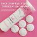YUYDYU Cotton Pads Makeup Remover - 100 Cosmetic Cotton Rounds for Face Cleaning | Soft & Absorbent Cleaning Pads - Perfect for All Skin Types - Buy Online on GoSupps.com