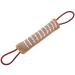 Hyrew Dog Tug Toy Dog Bite Pillow Jute Bite Toy Dog Pull Toy Interactive Toys for Medium to Large Dogs(style 1)