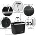 COFIT Detachable Bike Basket - Multi-Purpose Bicycle Handlebar Basket for Pet, Shopping, Commuter, Camping - Basic Black - Buy Online on GoSupps.com