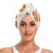 Watercolor Bread Hair Towel 2 Pack Super Absorbent Hair Drying Towel Quick Dry Hair Turbans Head Towel with Button Twisty Wrap for Women Girls
