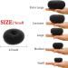 WACURRENTHYD Kids Hair Donut Bun Maker 2PCS - Black Small(2IN) Chignon Doughnut Shaper for Short Thin Hair - Buy Online on GoSupps.com