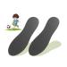 Carbon Fiber Insole for Kids to Correct Children's Tip Toe Walking(1 Pair) Carbon Fiber Foot Plate for Healthy Walking Habits Broken Toe or Foot Recovery Rigid Shoe Insert for Toddlers and Big Kids 13 Little Kid 19.05cm