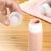 Gemice Portable Travel Bottle 4 Pack Silicone Travel Containers Set LeakProof Refillable Squeezable for Lotion Liquid Shampoos Soap and Toiletries (90ml) Apricot - Buy Online on GoSupps.com