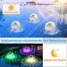 Antyingkai 2-Piece Solar Floating Pool Lights - Waterproof LED Lighting for Garden Pond & Party Accessories - Buy Online on GoSupps.com
