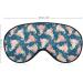 Cute Axolotl Kawaii Pattern Sleep Mask | Soft & Comfortable Eye Mask with Adjustable Head Strap - Buy Online on GoSupps.com