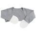 Edenswear Zinc-Infused Mitten Sleeves for Kids with Eczema 1 Count (Pack of 1) Gray
