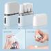 Madenia Travel Bottles Set - 50ml Clear Air Travel Containers for Cosmetics - 4 pcs Liquid Storage with Labels & Box - Perfect for International Travel - Buy Online on GoSupps.com