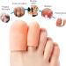 10 Pairs Gel Toe Protector Sleeves Silicone Toe Cushions for Pain Relief Corn & Callus Remover | International Shipping Available - Buy Online on GoSupps.com