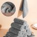 Dishcloth Bamboo Fiber Dish Towel Household Cleaning Cloths Rags Dishcloths 25*25cm_10pcs - Buy Online on GoSupps.com