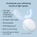 AuraGlow Teeth Whitening Light - 10X LED Power for Fast Results | Upgraded Whitening Technology - Buy Online on GoSupps.com