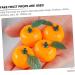Alipis 50pcs orange cupboard desktop toys plastic teaching aids decorations Model Toy accessories mini Scene Photography Props decorate window False Orange Decor fake fruit - Buy Online on GoSupps.com