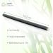 Love Nature Straw Paper - 100 Eco-Friendly Black Paper Straws for Cocktails | Biodegradable & Disposable Drinking Straws - Buy Online on GoSupps.com