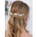 Flower Bride Wedding Hair Pins - Crystal Bridal Head Piece (Pack of 3) - B Silver - Buy Online on GoSupps.com