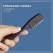 Professional Stainless Steel Straight Razor for Men | Barber Shop Close Shaving Tool (Black - Buy Online on GoSupps.com