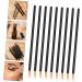 FRCOLOR 100pcs Disposable Eyeliner Brush Makeup Brush Curved Eyeliner Brush Makeup Eyeliner Brush Face Brush 9x6.5cm Black - Buy Online on GoSupps.com