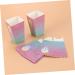 Zerodeko 12pcs Boxes Popcorn Containers Cardboard Candy Bag Cardboard Popcorn Wedding Favors Party Candy Cartons Popcorn Carton Mermaid Popcorn Boxes Sector Snack Box Child - Buy Online on GoSupps.com