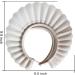 Baby Shower Cap Bathing Cap Safe Silicone Protection Bath Cap Soft Adjustable Visor Hat for Protector Head Eye Ear Shampoo Caps for Toddler Baby Kids Children (Beige) - Buy Online on GoSupps.com