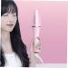 WOONEKY Fully Automatic Hair Curling Iron Hair Rollers Curler Curling Wand Crimper Hair Tool Pink Abs - Buy Online on GoSupps.com