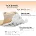 Carbou Sacrum Silicone Foam Dressing 6''x7'' - Waterproof Sacral Pad for Pressure Ulcers - 5 Pack - Buy Online on GoSupps.com
