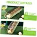 GLEAVI 2pcs Egg Storage Box Refrigerator Egg Drawer Eggs Egg Drawer for Refrigerator Egg Tray Crisper Green 33x9.2cm - Buy Online on GoSupps.com