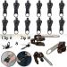 6/12 Piece Zip Puller & Slider Repair Kit | Instant Zipper Replacement for Coats Jackets Luggage & Backpacks - Buy Online on GoSupps.com