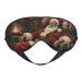 Xmas Soft Sleep Eye Mask Female Breathable Eye Patch Perfect for Travel and Relaxation