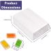 Quefe 4pcs Diamond Painting Storage Containers - 152 Slots Stackable Bead Organizer with Accessories for DIY Art Craft - Rhinestones & Seed Beads - Buy Online on GoSupps.com